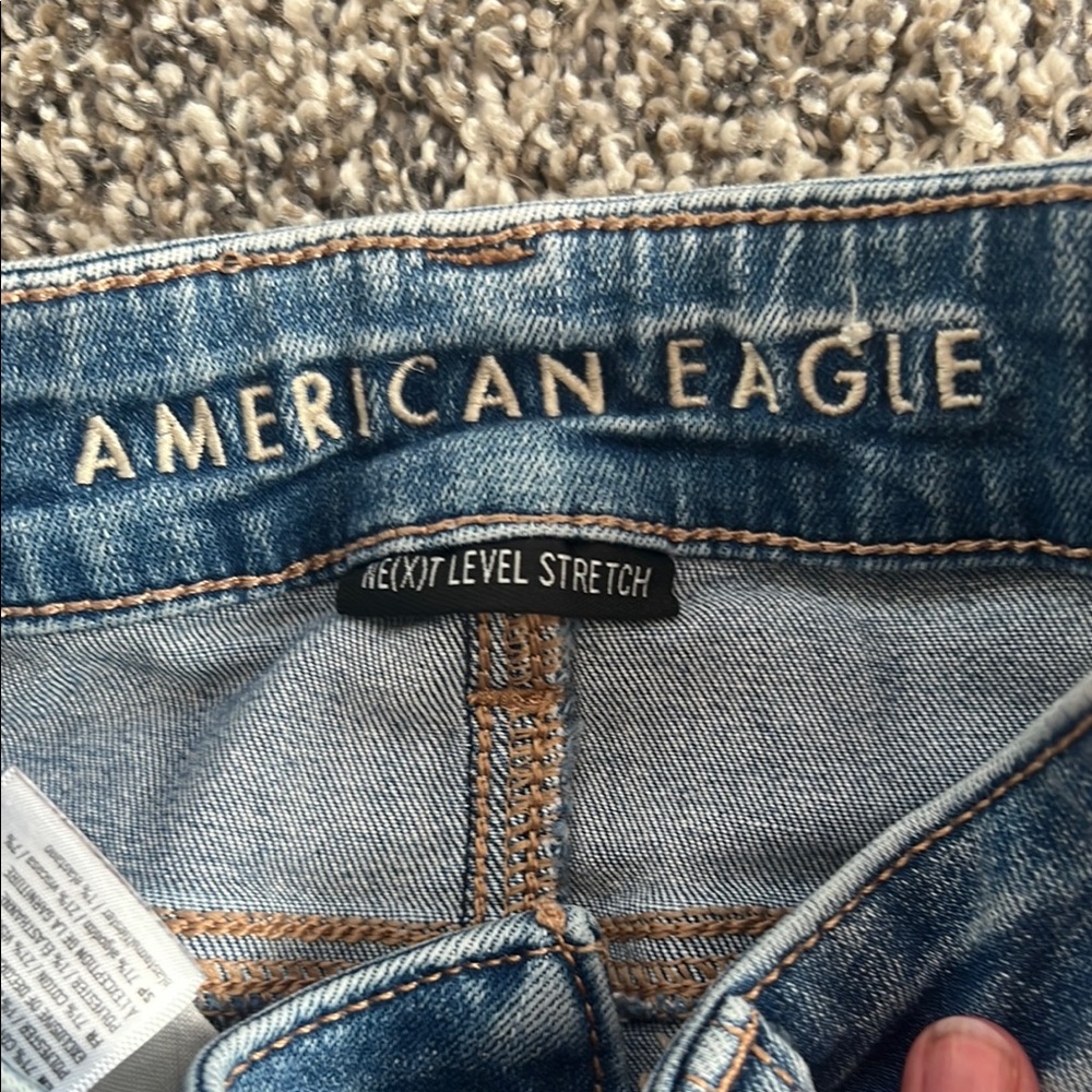 American Eagle Womens ripped jeans size 000 - Picture 6 of 6